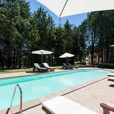 Podere Caldaruccio La Pineta For 18 People Ramazzano - Le Pulci